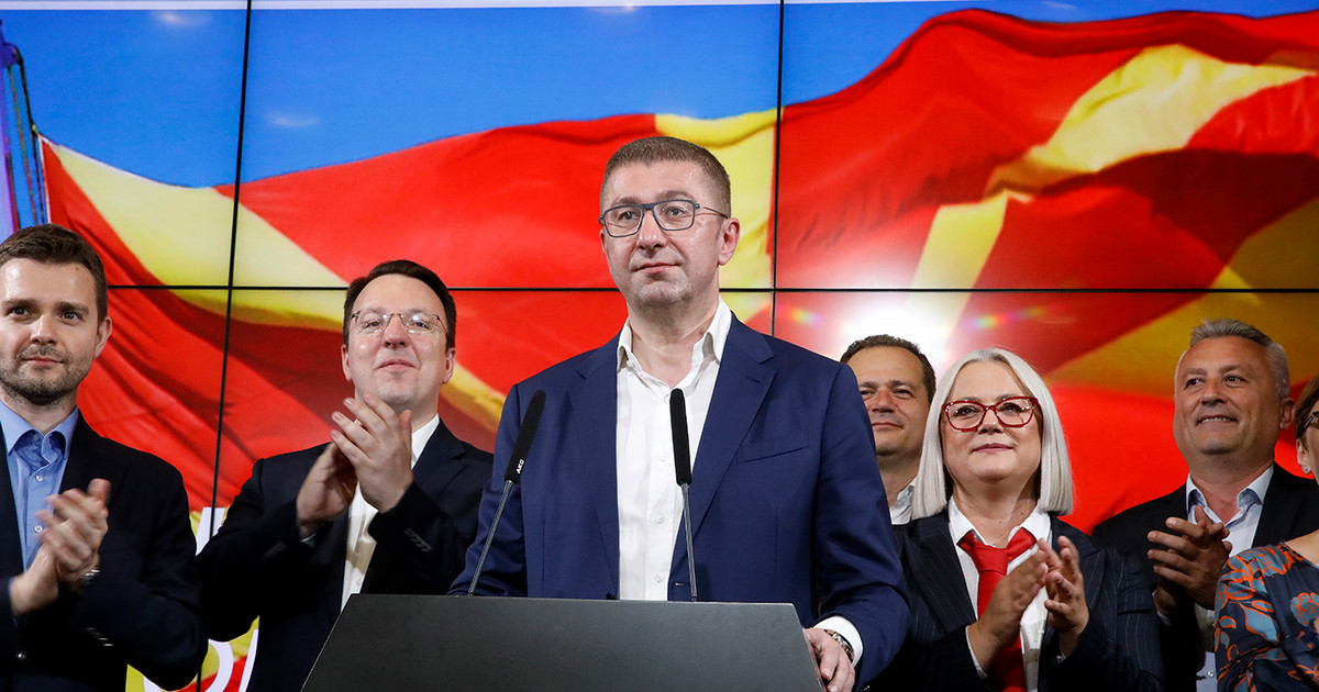 At the NATO Summit, the Prime Minister of North Macedonia Again used