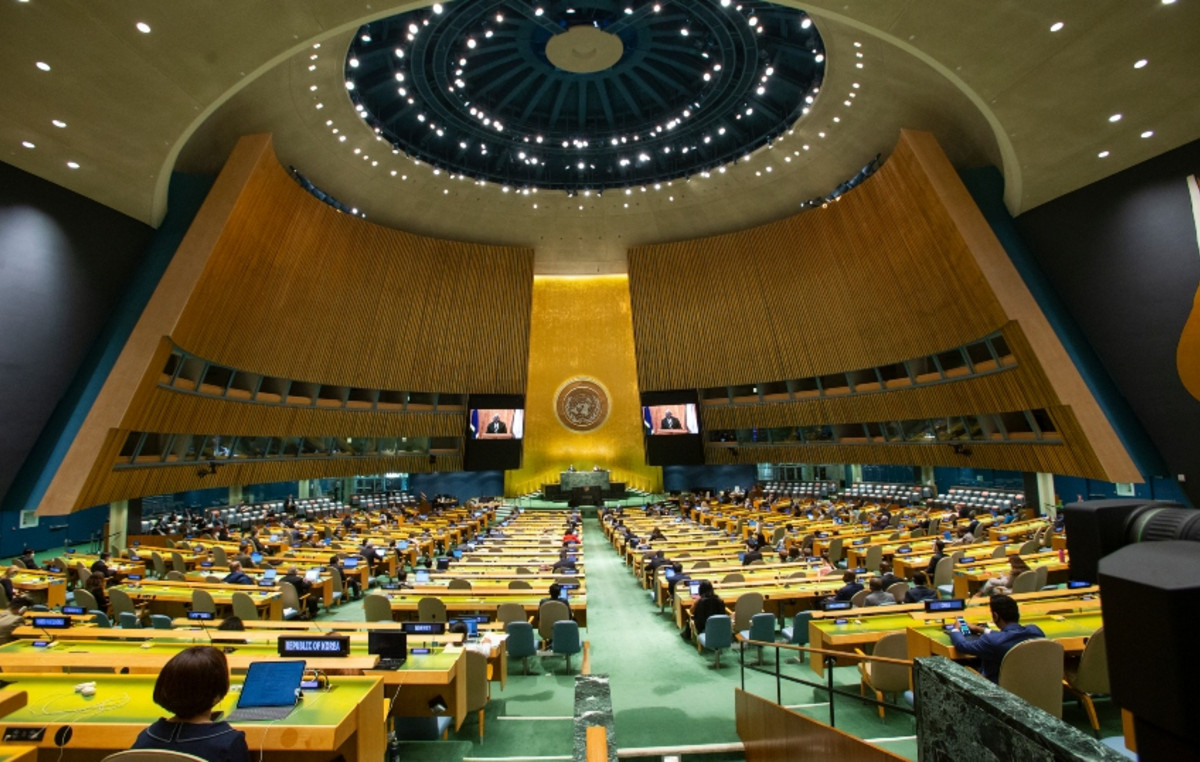Voting to UN Security Council on Plan Plan for a ceasefire in Gaza