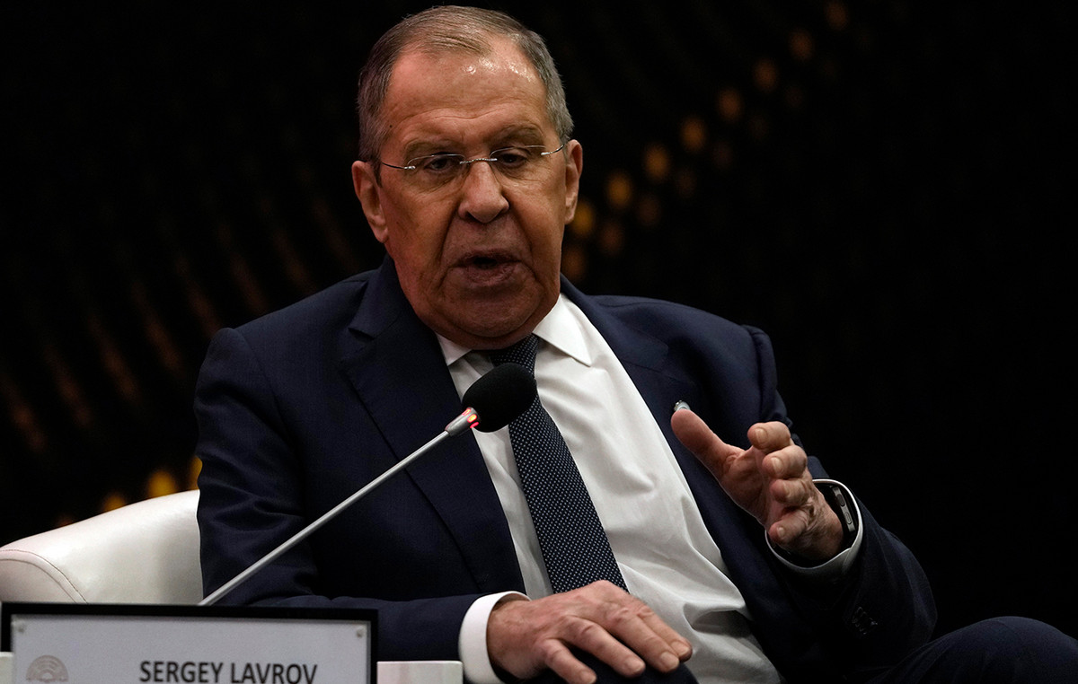 “Germany’s immediate involvement in the war in Ukraine is already obvious,” says Sergei Lavrov