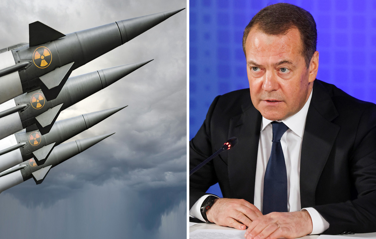 It may take preventive blows against the West, Dmitry Medvedev said