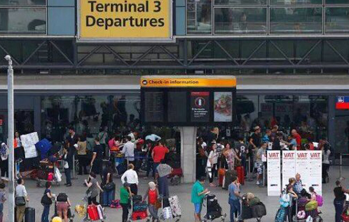 Chaos in Heathrow: Photo reveals how many thousands of flights were canceled – complaints about profanity orgy