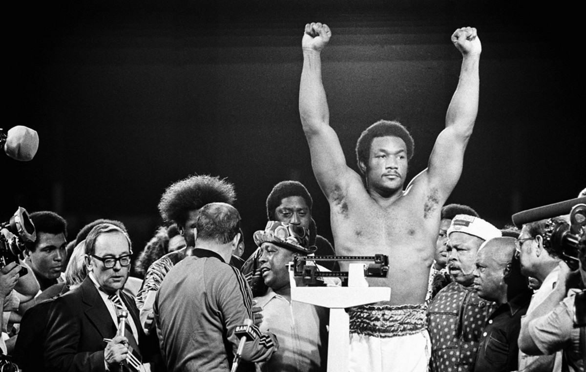The legendary boxer George Fourman died at the age of 76