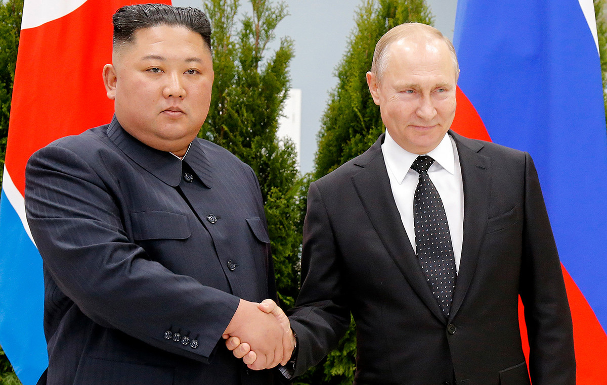 Russian and North Korean leaders promise to ‘enhance’ their cooperation