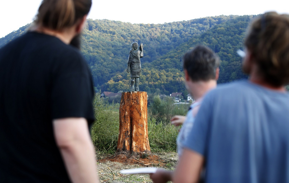 Melania of Melania Trump mysteriously disappeared from her birthplace, the city of Sevnica, Slovenia