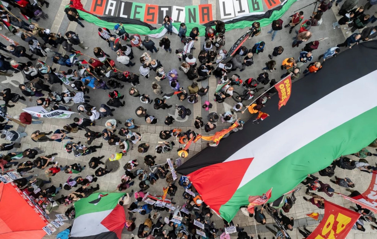 About 30 people were arrested during mobilization in favor of Palestinians in the US