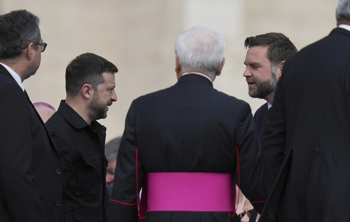 Meeting Jay Di Vance with Zelenski in Rome on the sidelines of Pope Leo ‘enthronement