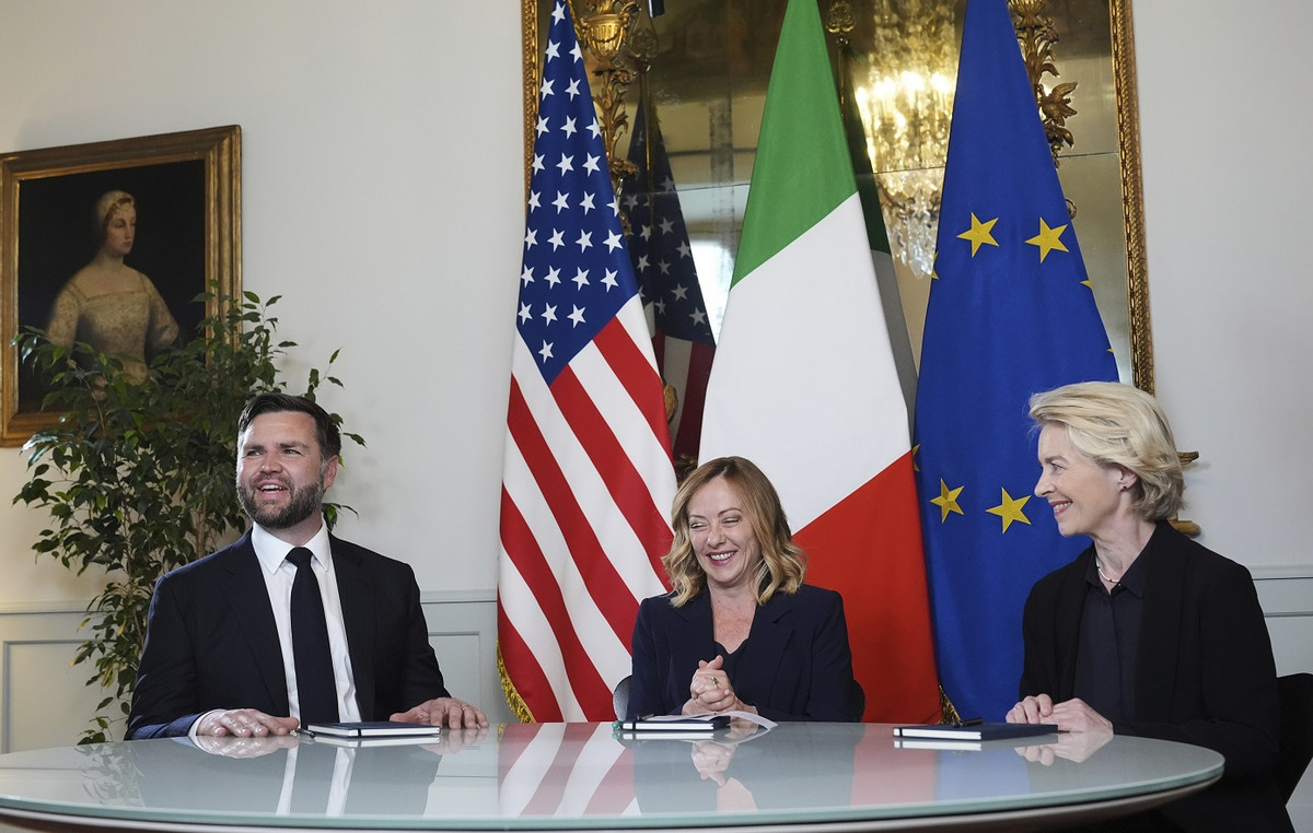 “I hope today will be a new beginning,” Melona said after meeting with Jay Di Vance and von der Laienne “I hope today will be a new beginning,” Melona said after meeting with Jay Di Vance and von der Laienne
