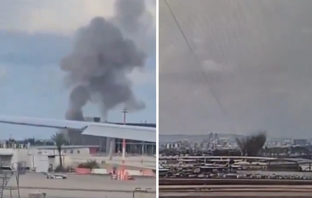 Houthi launched ballistic rocket in Israel – the moment he pops up at Tel Aviv Airport