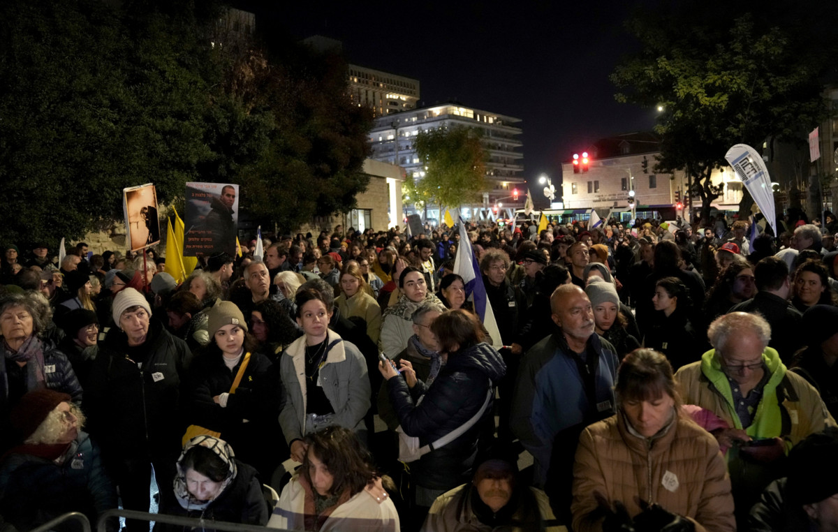 Great concentration in favor of peace in Jerusalem – They ask for the war to stop the Gaza war