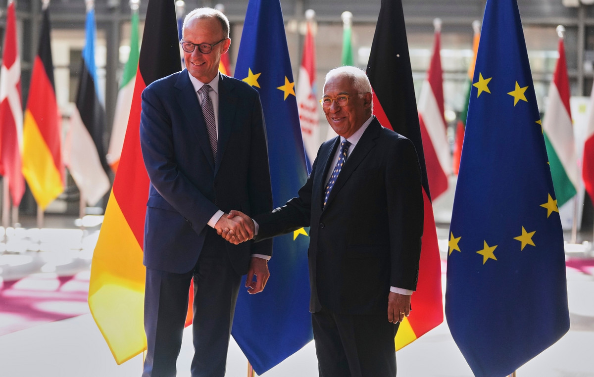 Antonio Costa meeting – Friedrich Mertz on Europe Day
