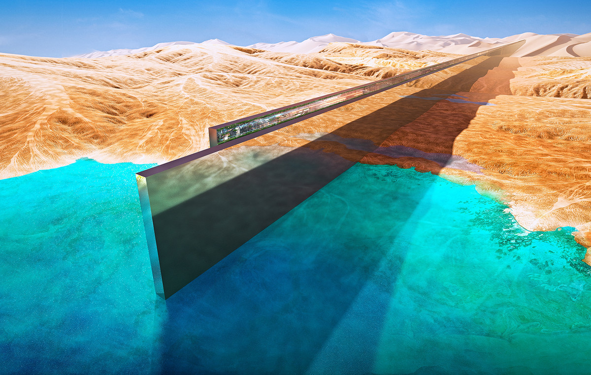 From luxury hotels in North Korea to cities that “cut” the desert in two – ambitious projects that remain in the “air”