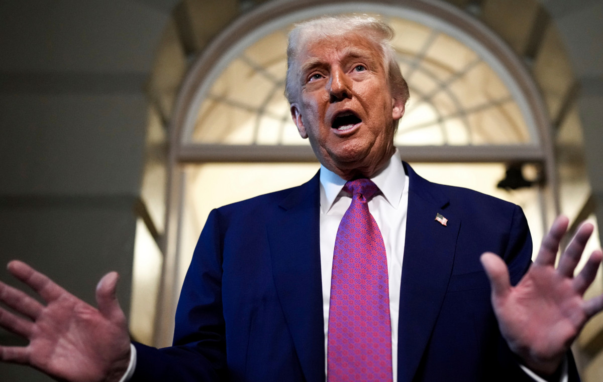 “Putin is not ending the war in Ukraine now because he thinks he is winning,” Trump told Europeans
