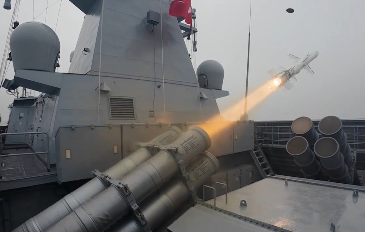 Power Demonstration by Turkey: Successful Trial Blows of Atmaca, Turkish -made rocket