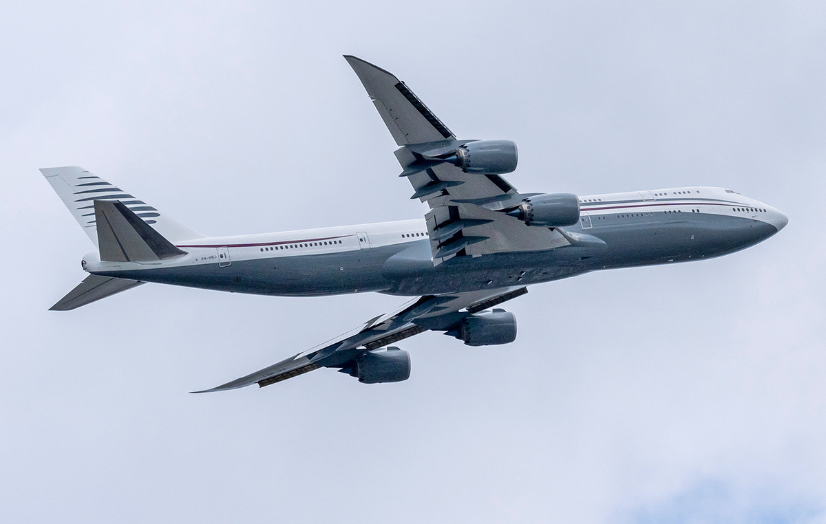 Salo in American media for the 400m Boeing that gives Qatar to Donald Trump