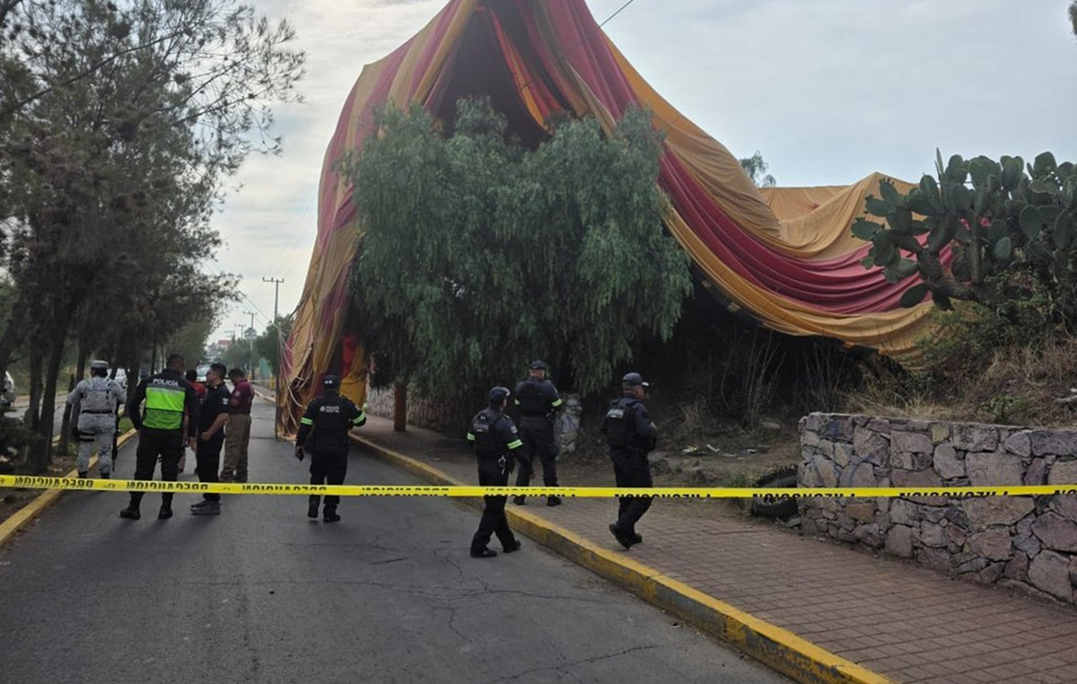Balloon crashed in the Pyramid area in Mexico, 12 people were injured