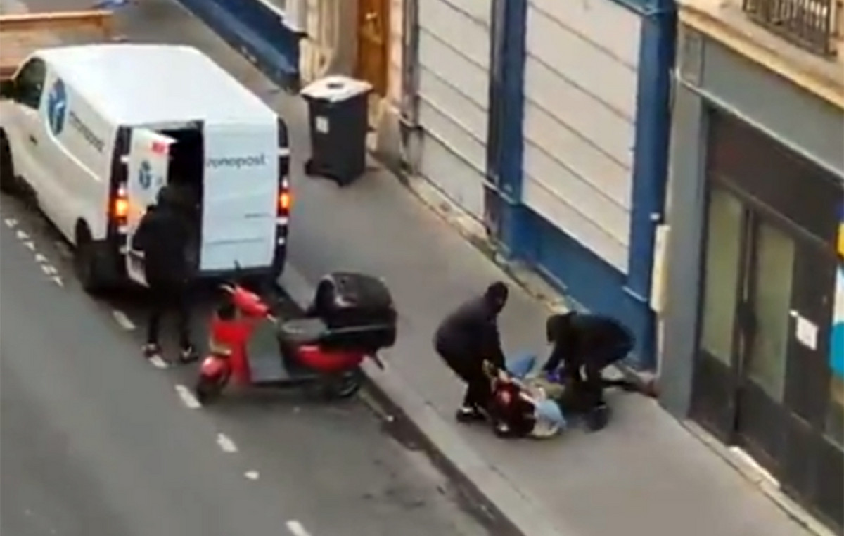Shocking video of attempted abduction in the middle of the street in Paris: They wanted his daughter and grandson “king” of cryptocurrencies Shocking video of attempted abduction in the middle of the street in Paris: They wanted his daughter and grandson “king” of cryptocurrencies
