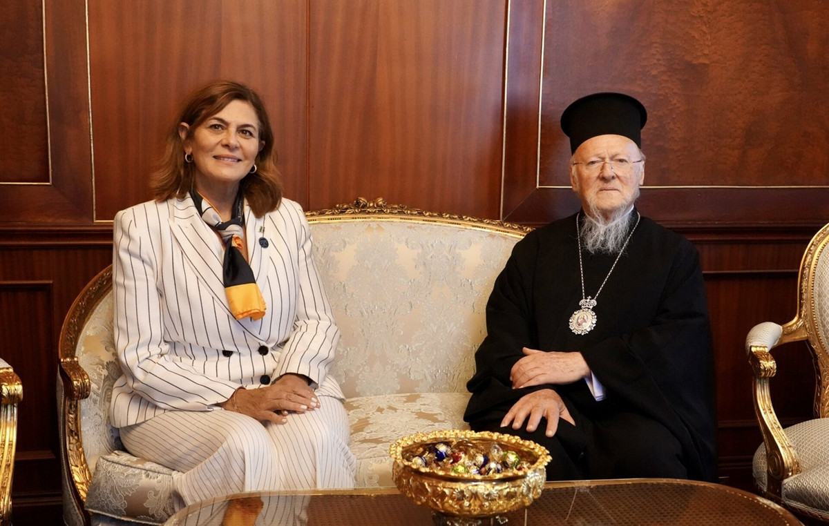 The Minister of Social Affairs of Syrian at the Ecumenical Patriarchate at the Fanari The Minister of Social Affairs of Syrian at the Ecumenical Patriarchate at the Fanari