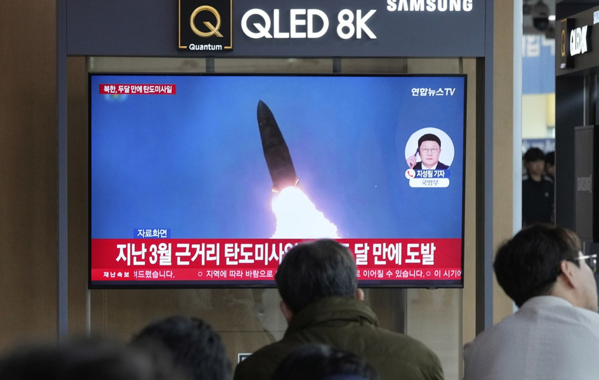 New ballistic rocket launches from North Korea