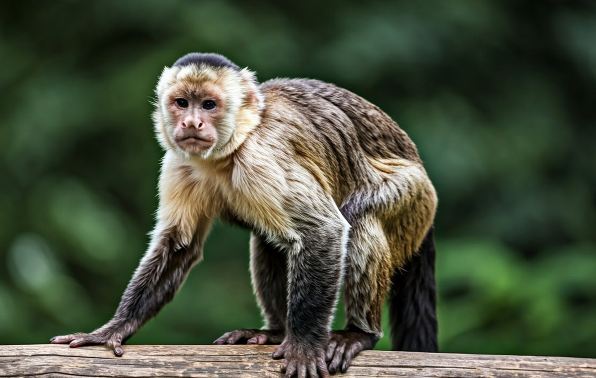 Young cappuccans made ‘fashion’ the kidnapping of babies other kinds of monkeys on a Panama island Young cappuccans made ‘fashion’ the kidnapping of babies other kinds of monkeys on a Panama island