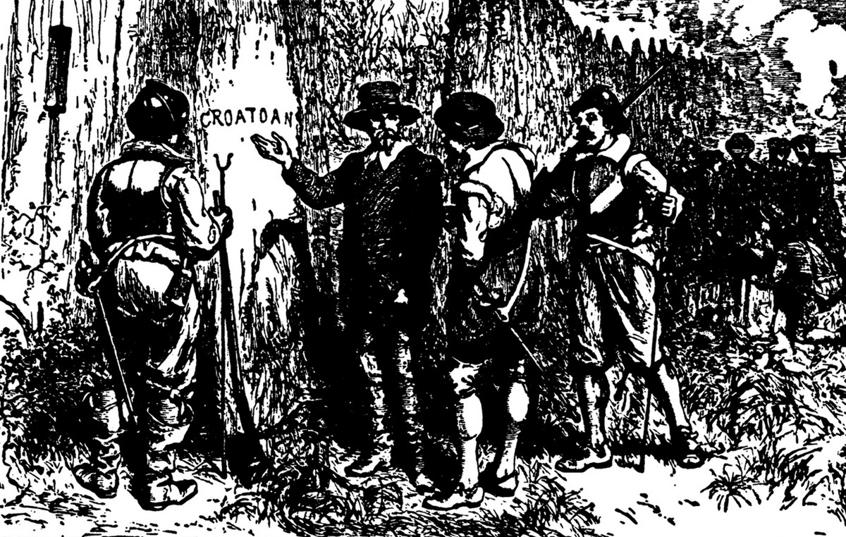 Was the mystery solved with the lost colony? The 180 missing and her mother Pocahonta