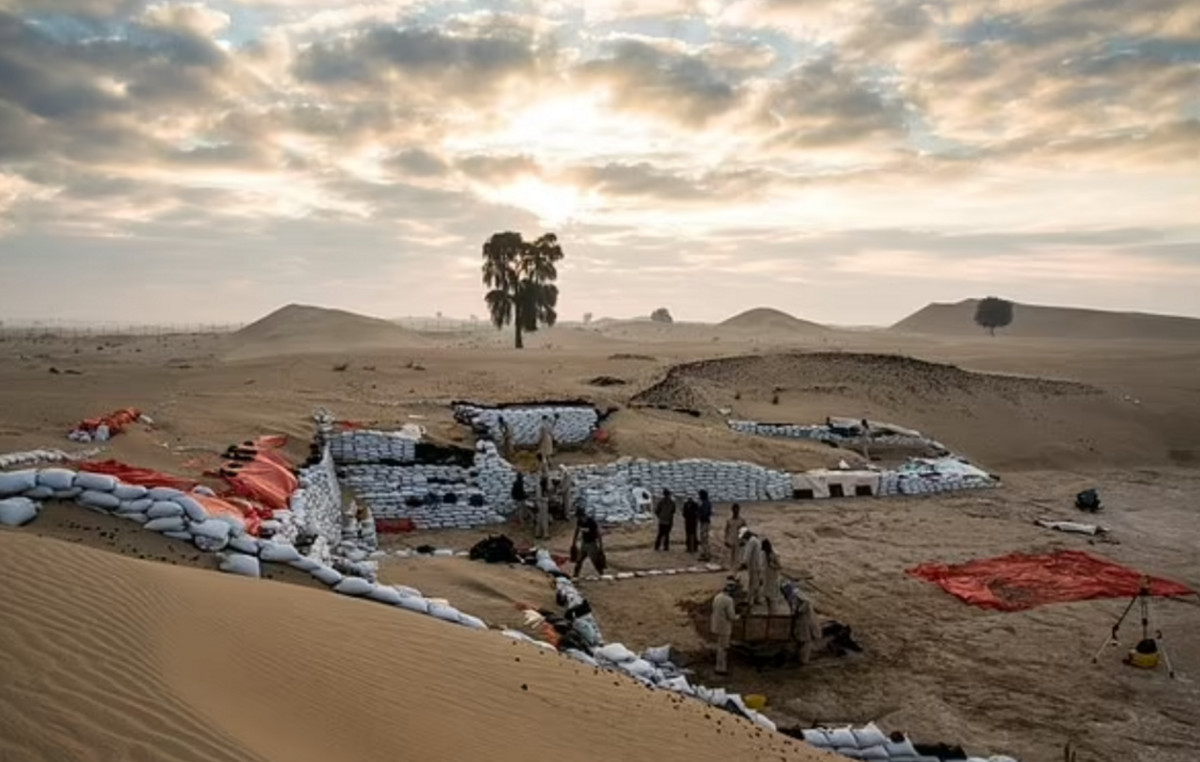 Discovered a 5,000 -year -old city by lost “advanced” culture
