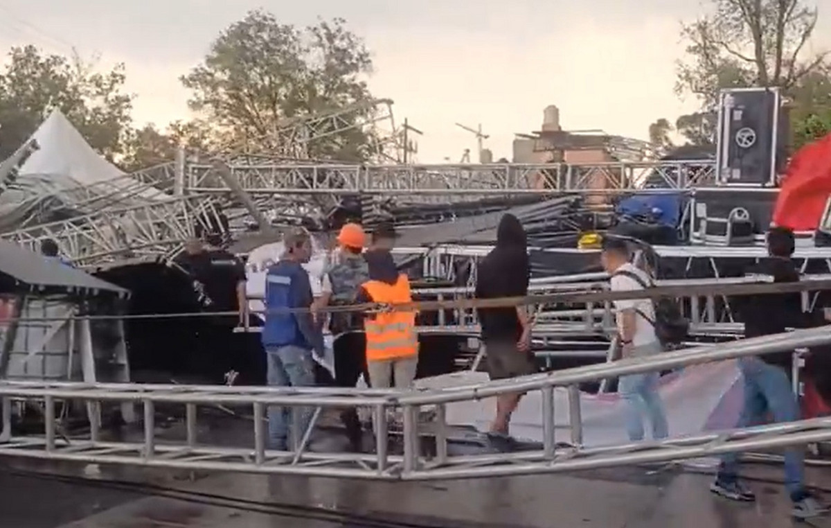 Scene collapsed during a concert in Mexico – at least 7 injured Scene collapsed during a concert in Mexico – at least 7 injured