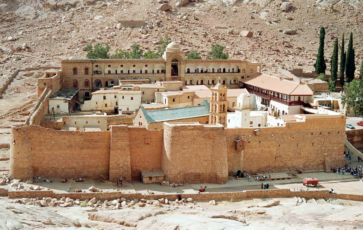 The Monastery of St. Catherine Sinai is transformed into a museum and her property is bound