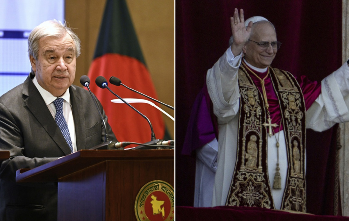 Guterres: “I express my heartfelt congratulations to the holiness of Pope Leo ID and to the Catholics of the whole world”