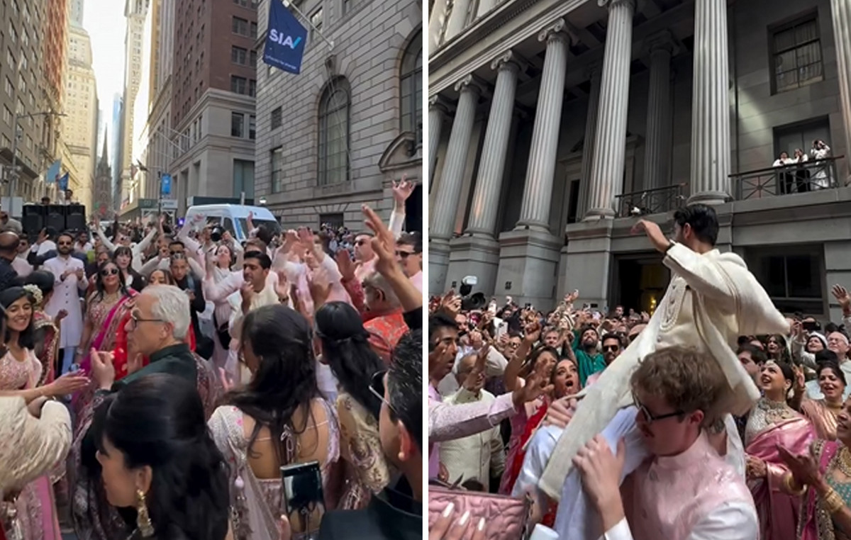 They closed Wall Street for their wedding: the Indian couple who made the Manhattan Bollywood Scene