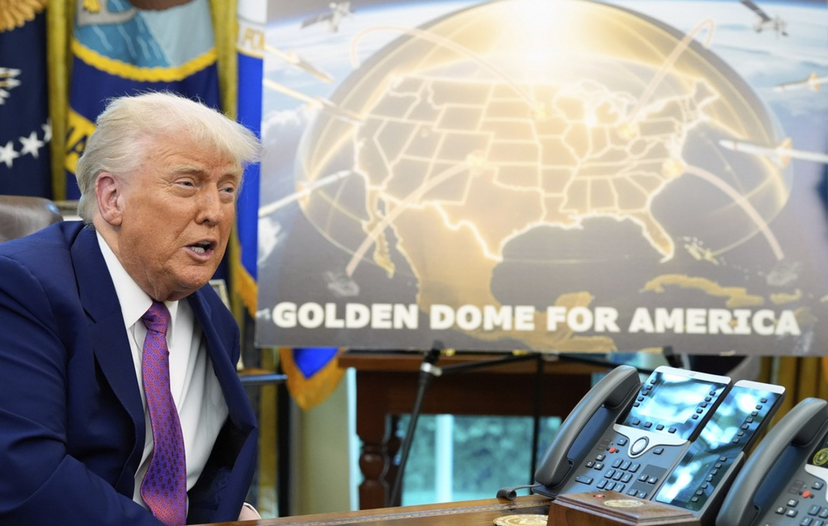 Trump presented the ambitious Golden Dome missile defense plan