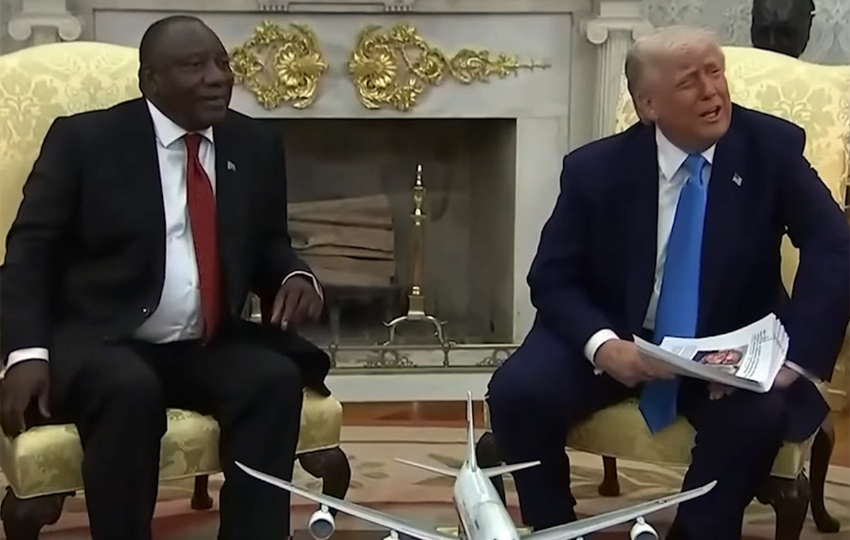 The awesome Trump outburst against NBC journalist who asked him about Qatar’s aircraft