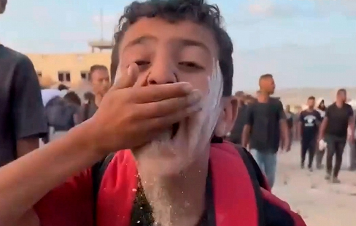 “We eat sand because we don’t have bread,” Shocks little Palestinian: Video – Stomach fist from the Gaza Strip