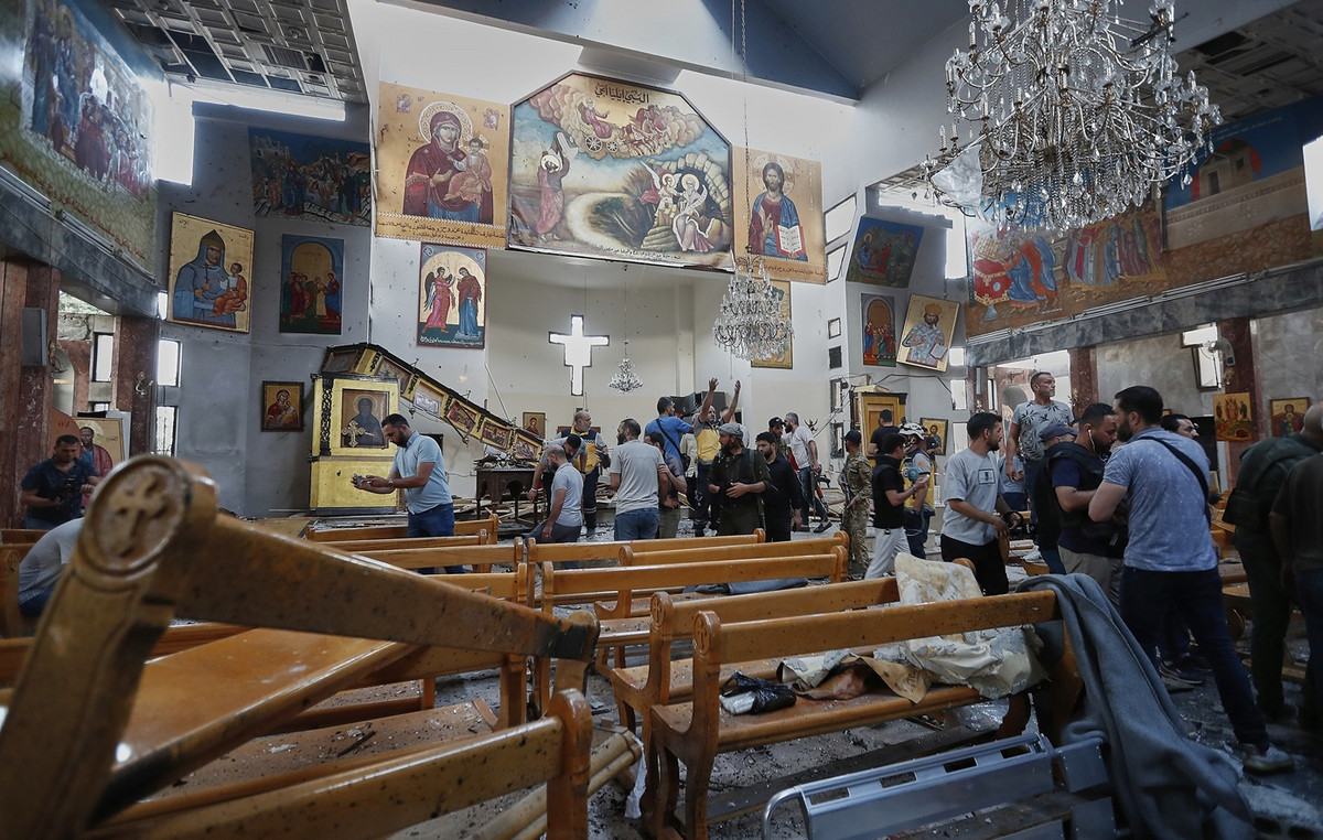 “Saragia Ansar Al Suna” assumed responsibility for the commitment of suicide in an Orthodox Church in Damascus