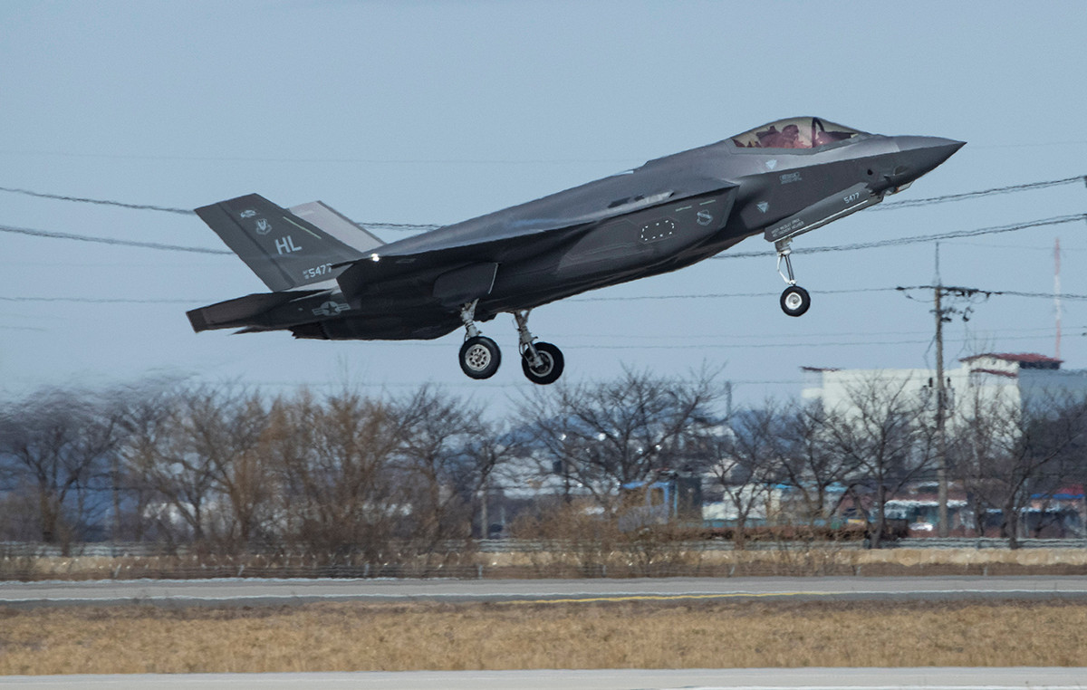 In the “air” the purchase of aircraft from Switzerland as the US increases the cost of F-35A
