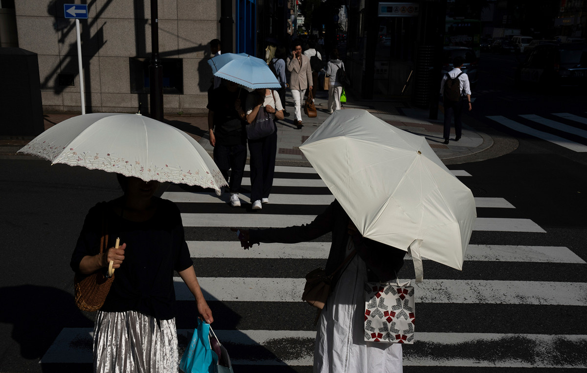 Temperature-recorded today in Japan: the hottest June in the country’s history