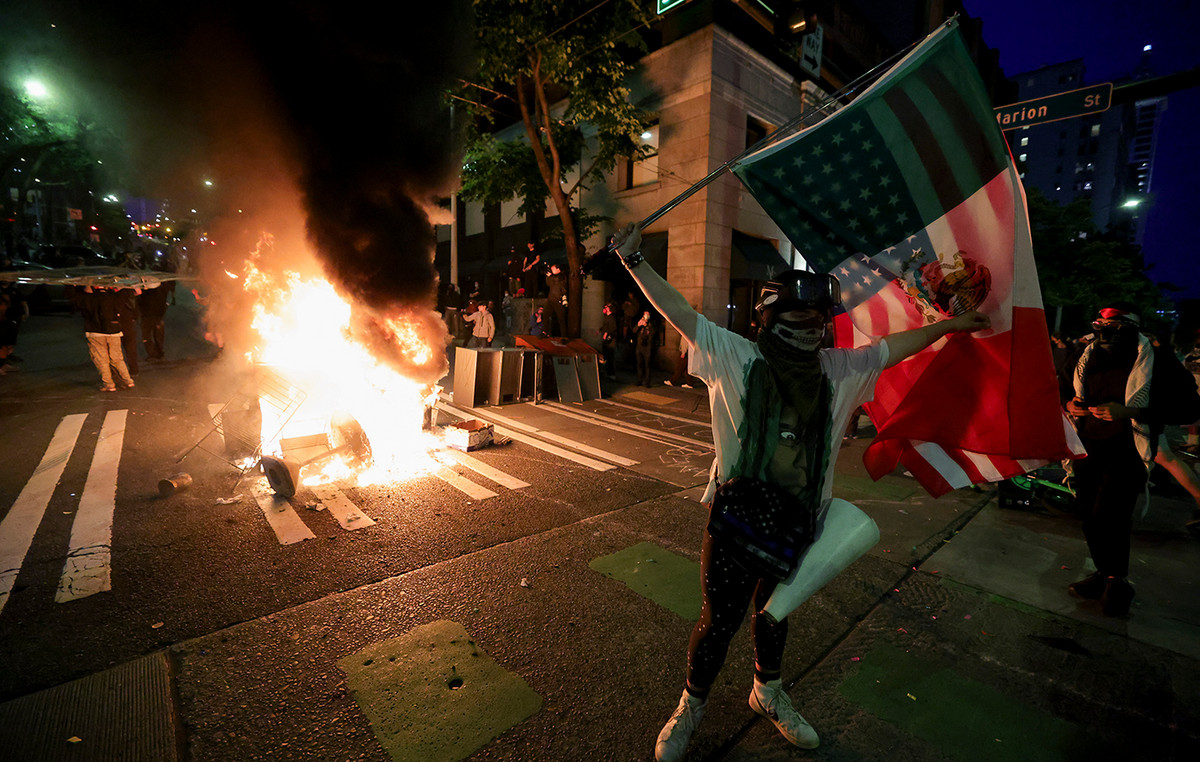 “We don’t accept kings” – Protests are spreading in the US as the Marines are preparing to grow in Los Angeles
