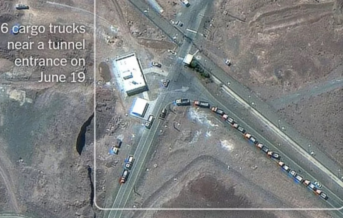 Satellites showed trucks in Fordo, three days before bombing – IOEA: almost zero quantities of uranium in Isfahan