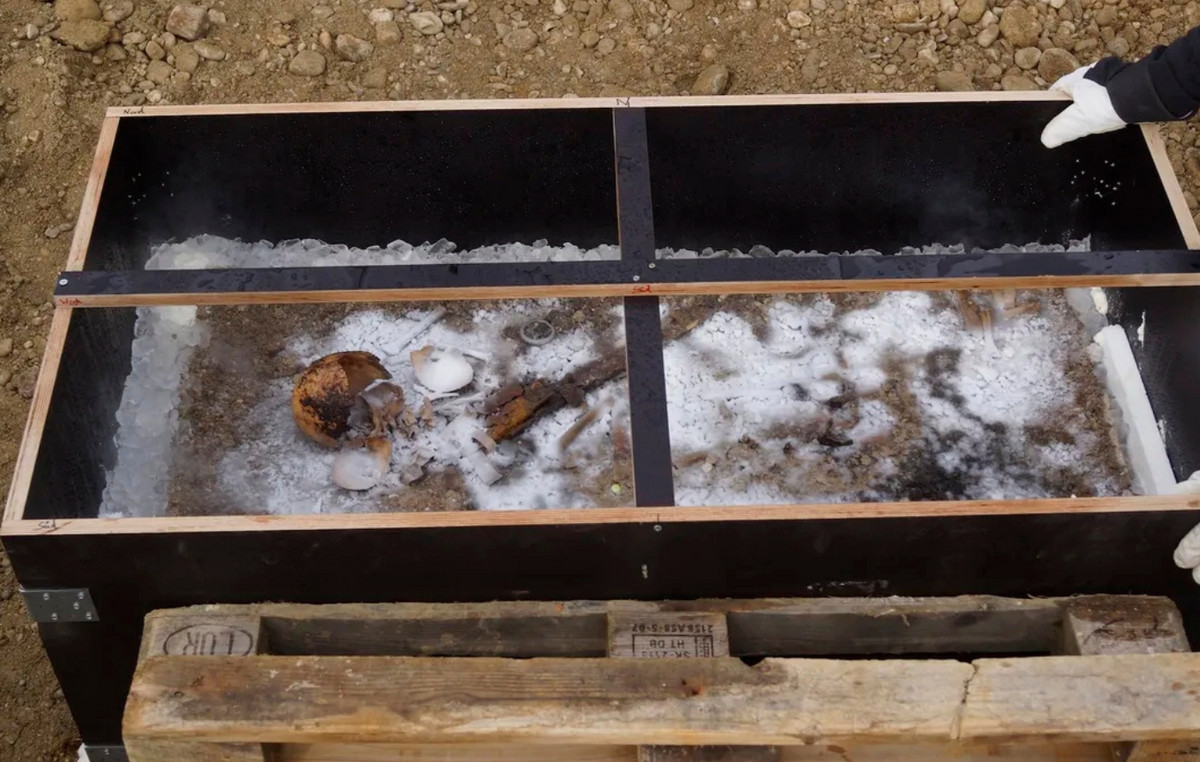 “The Prince of Ice”: the unknown infant buried with a golden cross and a sword