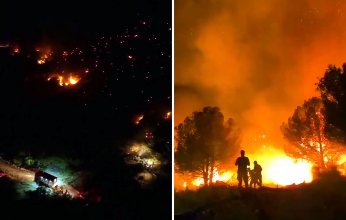 Revelation Pictures from the Great Fire in Smyrna – Areas were evacuated, houses burned