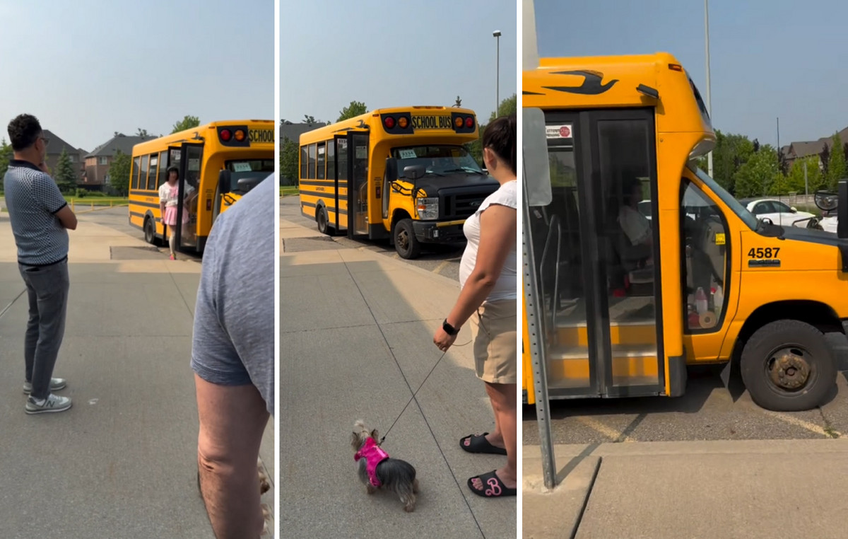 The school driver who gave him the nickname “Lolita Line” was fired because he was wearing a strange student uniform