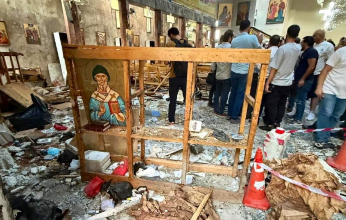 Terrorist attack on Damascus: Suicide bomber was blown up in the internal church