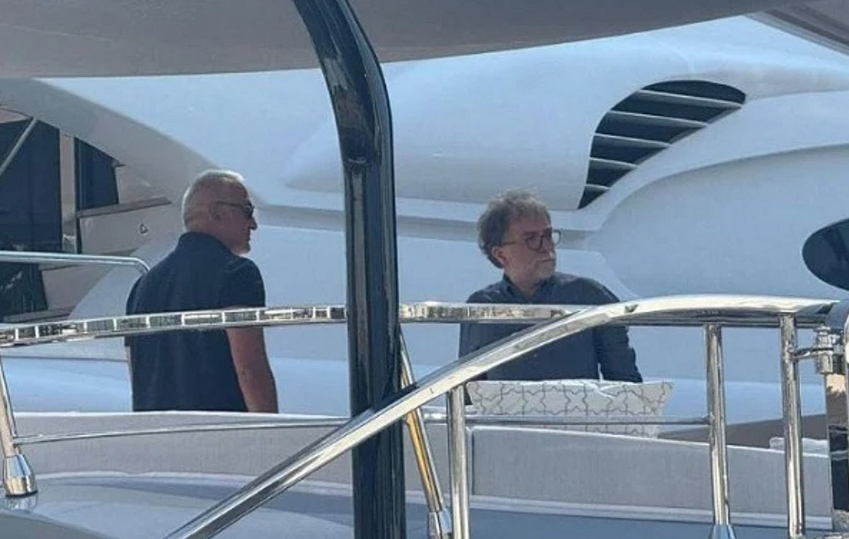 Salos in Turkey: The Minister of Tourism in a luxury yacht in Greece amid crisis in the industry Salos in Turkey: The Minister of Tourism in a luxury yacht in Greece amid crisis in the industry