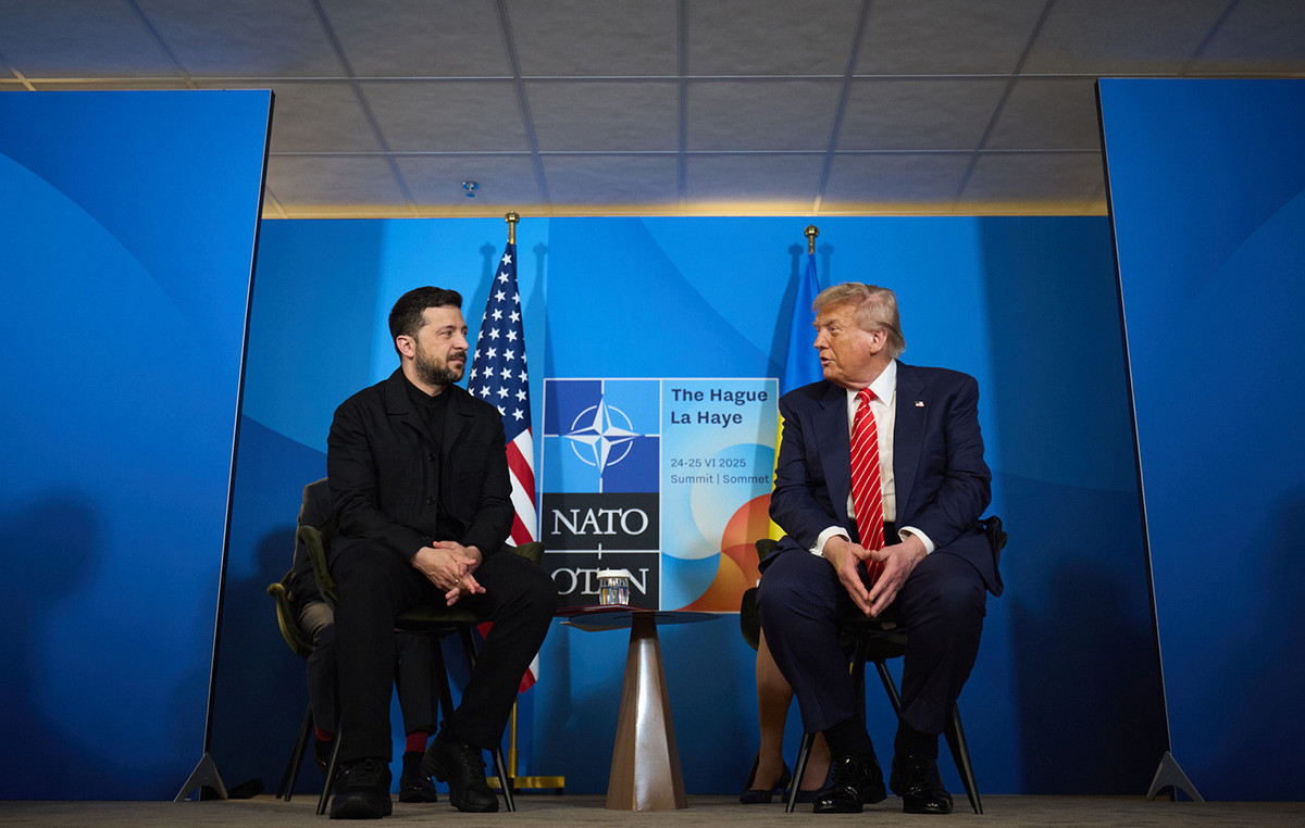 Trump and Zelenski met in The Hague and discussed possible co -production of unmanned aircraft