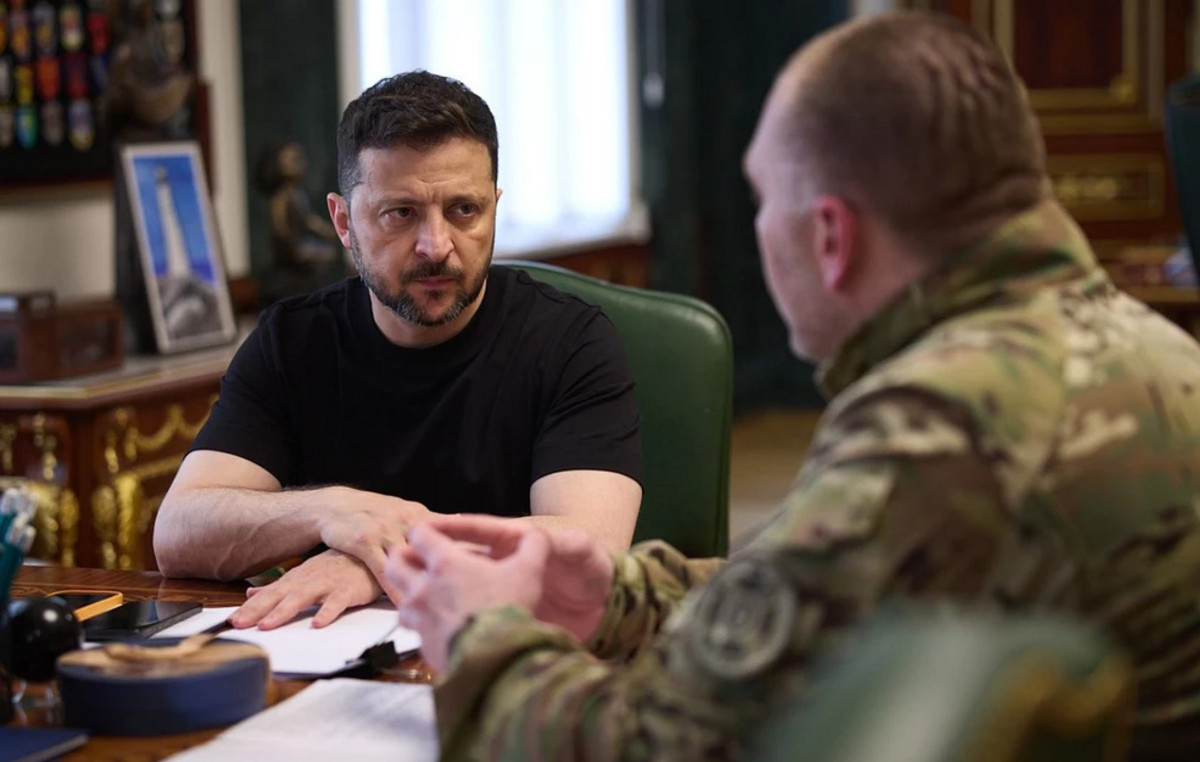 Volodimir Zelenski announced to the Ukrainian army