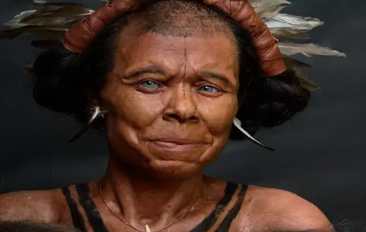 Primitive Europeans were dark with blue eyes revealed a 10,500 year old skull revival