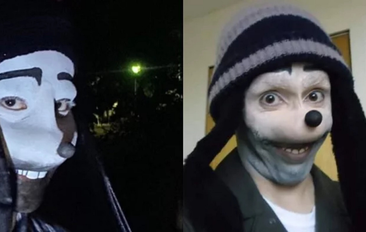 Who is Jonathan Galindo and why is it still scared the internet