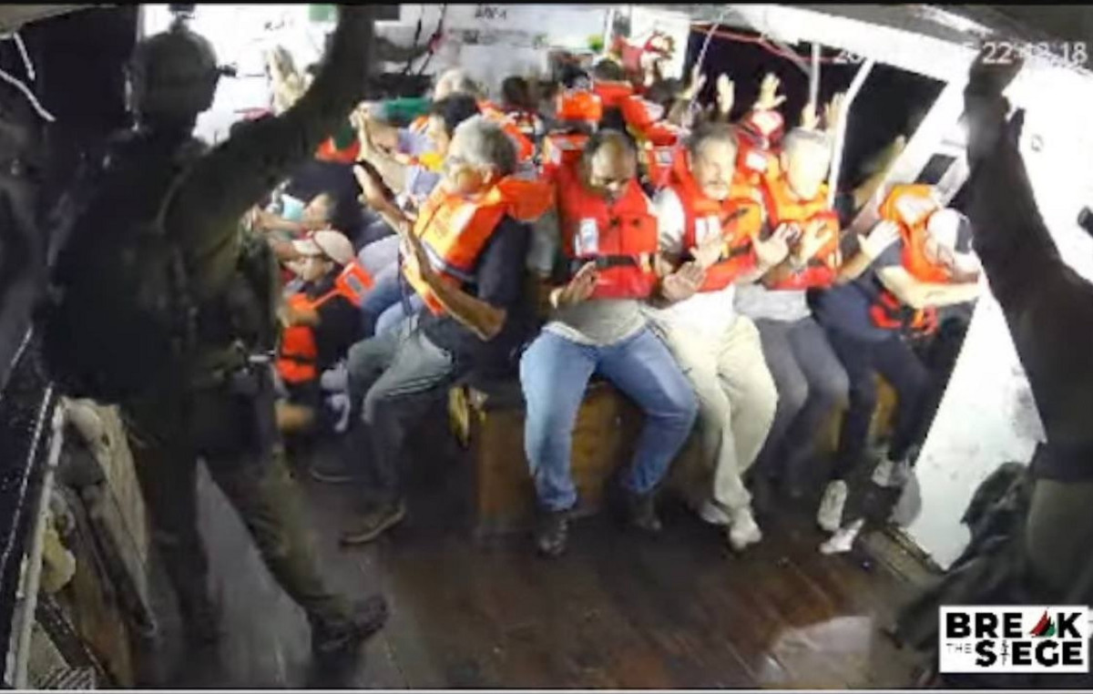 The Handala ship arrived in Israel with the Philopalaistine activists intercepted by the Israeli army