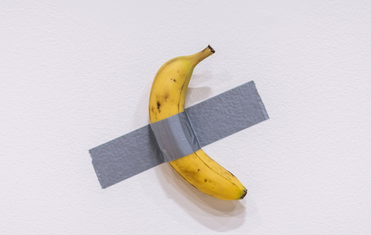 The expensive work of art with the banana “glued to the wall” worth $ 6 million was eaten … again