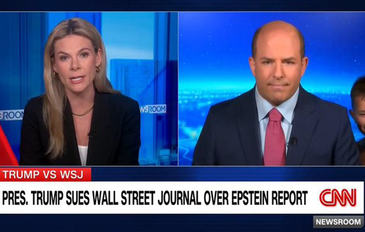 CNN’s 5 -year -old son’s son “invaded” the studio – “Sorry, it’s a sleep time”