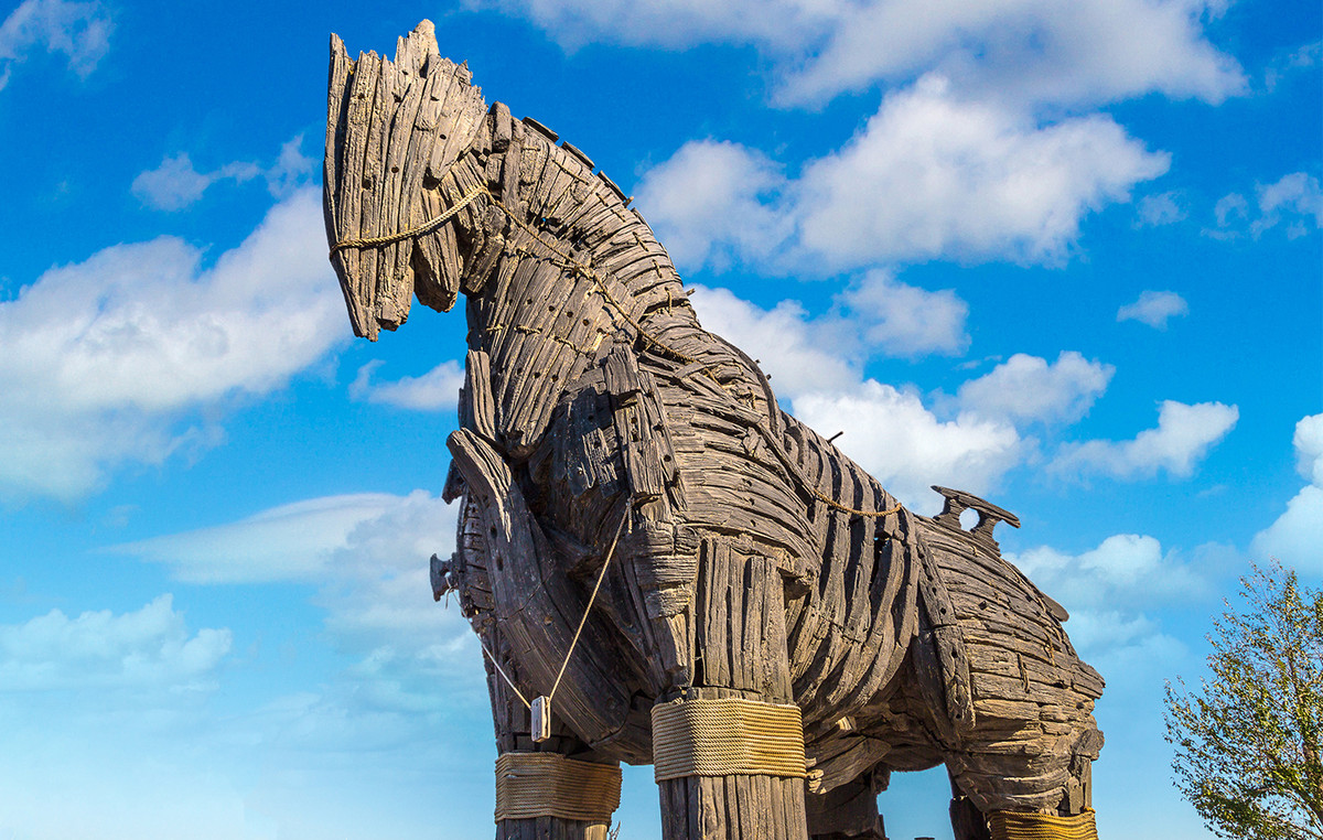Subversive discovery – perhaps the Trojan war would happen in reality